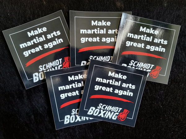 Make martial arts great again Sticker